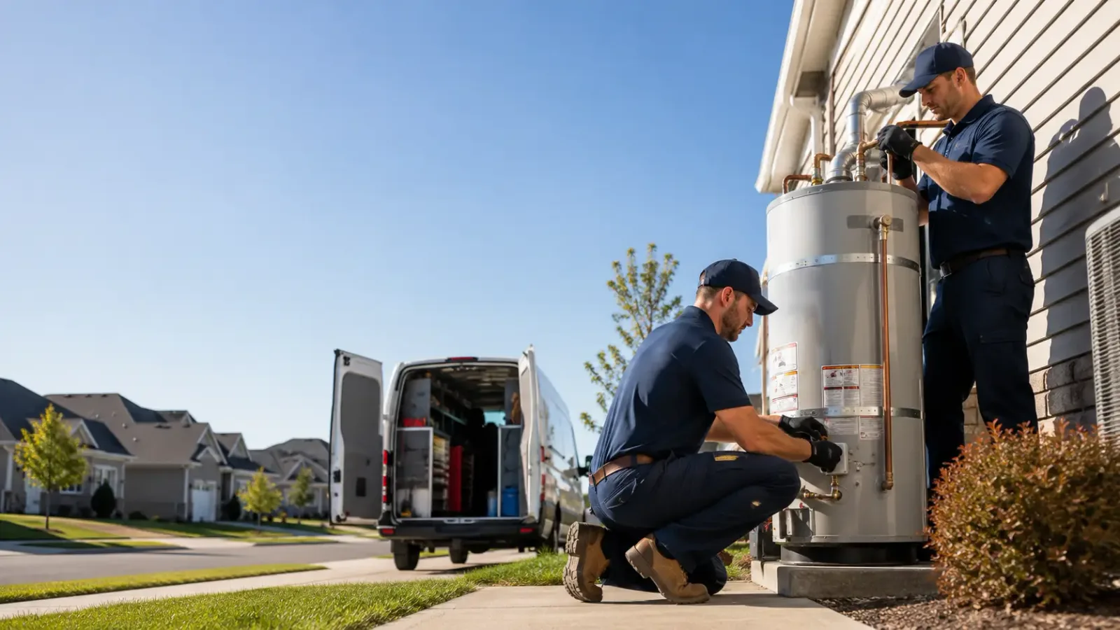 Water Heater Installation in Bridgewater, ME